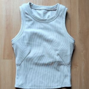 Elegant White Sleeveless Tank Top